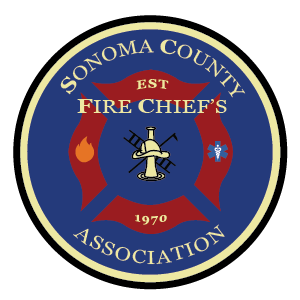 The Sonoma County Fire Chiefs Association Logo.